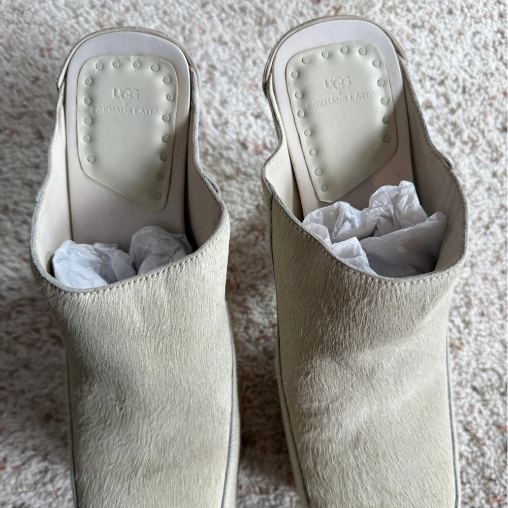 New UGG x Eckhaus Latta El Boogie Platform Heels - Picture 8 of 9